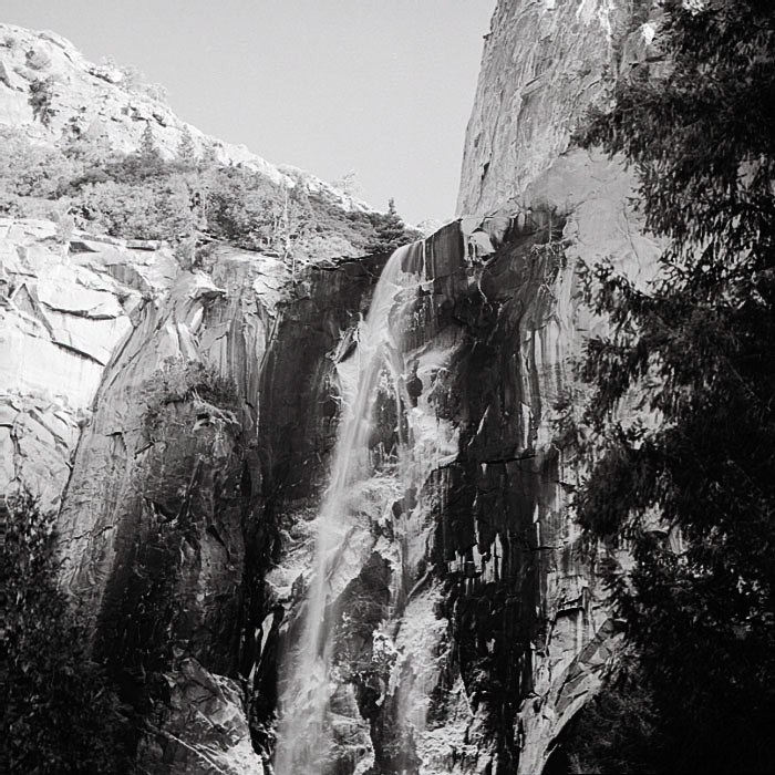 Bridalveil Fall in Winter